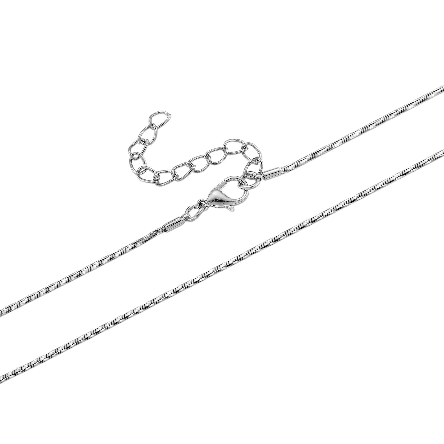 Mehrfarbiger Kristall Anhänger mit Kette ca. 63.5 cm + 5 cm Extender