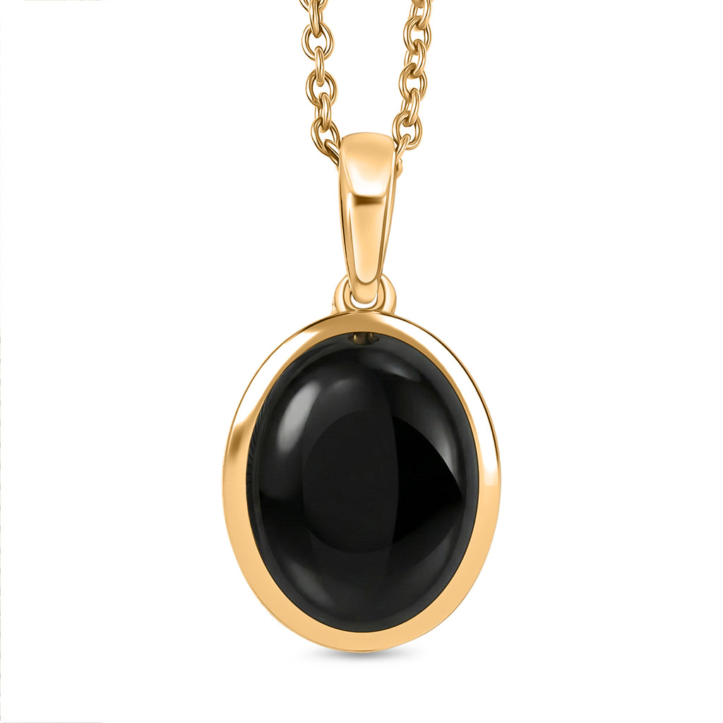 EVER TRUE AA Natürlich Schwarzer Obsidian Schmuckset ca. 50 cm ca. 6.03 ct