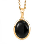EVER TRUE AA Natürlich Schwarzer Obsidian Schmuckset ca. 50 cm ca. 6.03 ct