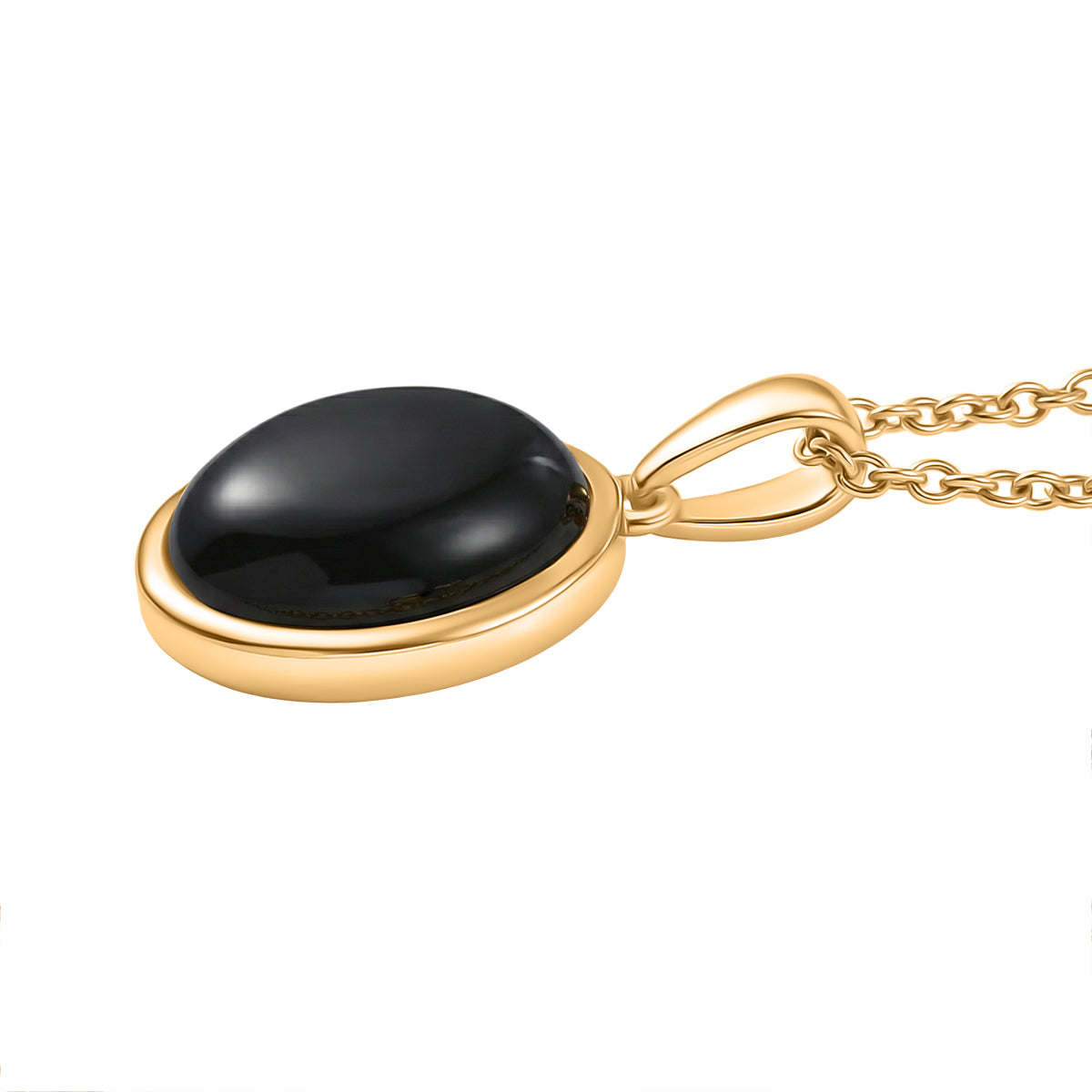 EVER TRUE AA Natürlich Schwarzer Obsidian Schmuckset ca. 50 cm ca. 6.03 ct