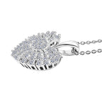 LUXURIANT DIAMOND - Lab Grown Diamant SI-GH Schmuckset ca. 50 cm 925 Silber rhodiniert ca. 0,50 ct.