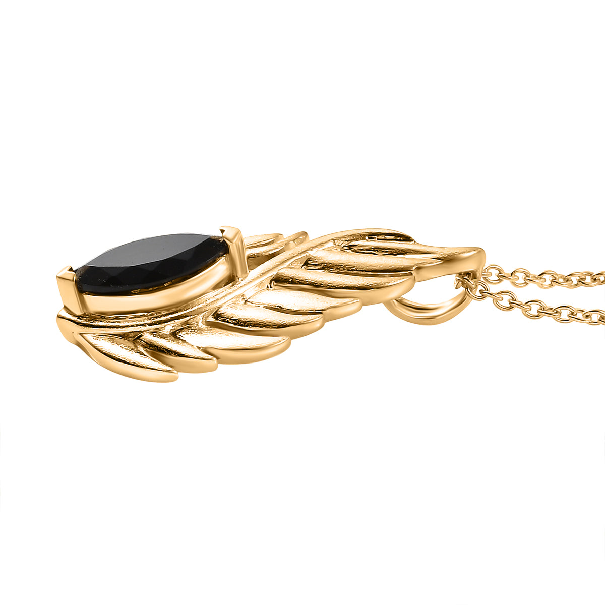 EVER TRUE AA Natürlich Schwarzer Obsidian Schmuckset ca. 50 cm ca. 1.29 ct