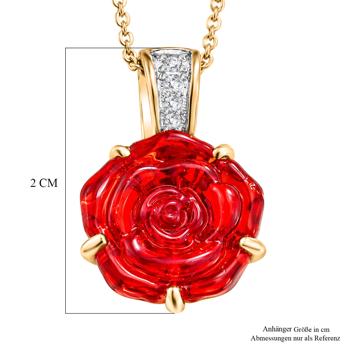 GP Whispers of Murano Kollektion - Kanchanaburi Blauer Saphir Schmuckset ca. 50 cm 925 Silber 750 Gelbgold vermeil 3.96 ct