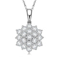 LUXORO Weißer Diamant I2 Schmuckset ca. 50 cm ca. 1,03 ct.