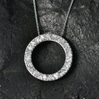 LUXURIANT DIAMOND - Lab Grown Diamant SI-GH Schmuckset ca. 50 cm 925 Silber Rhodiniert ca. 1,01 ct.
