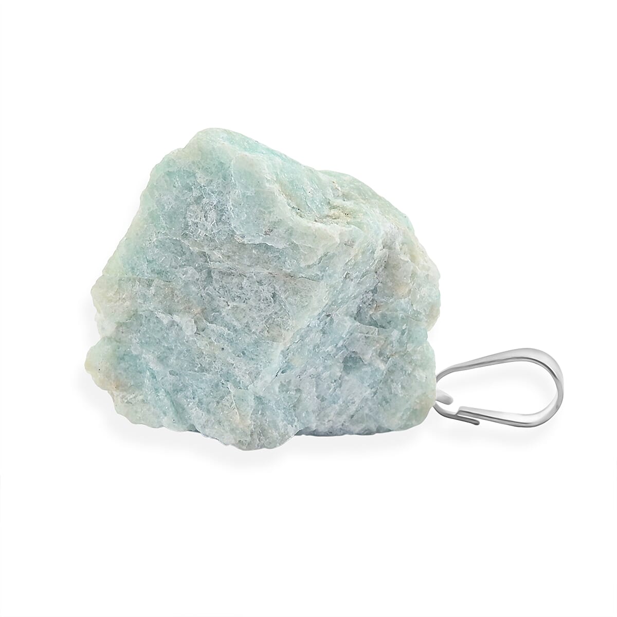 Aquamarin Schmuckset ca. 50 cm Nickelfreies Messing Silber ca. 52.00 ct