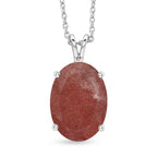 D'Joy AA Tansanischer Natronite Schmuckset ca. 45 cm 925 Silber Rhodiniert ca. 10.25 ct