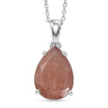 D'Joy AA Tansanischer Natronit Anhänger mit 45cm Kette - 8,88 ct.