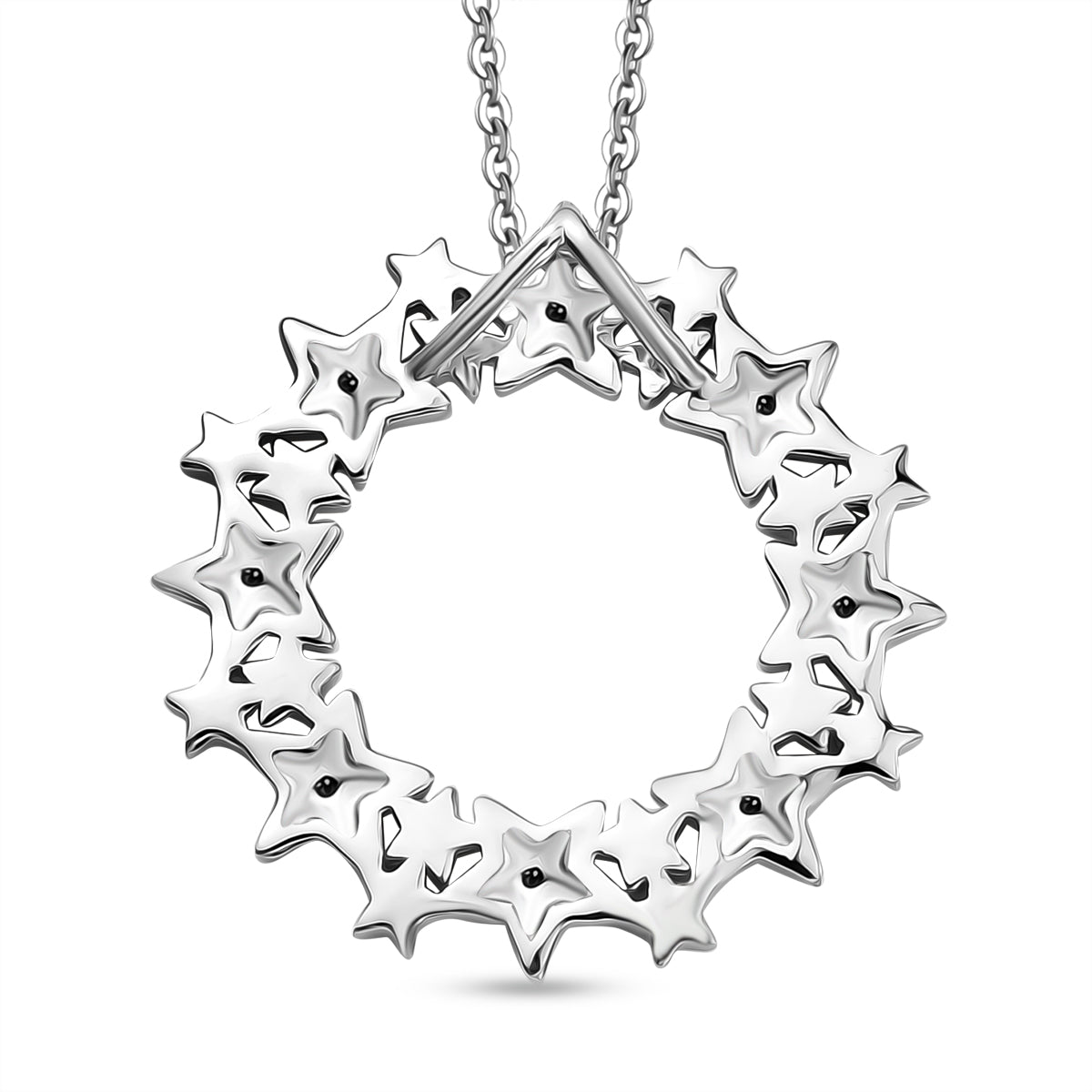 LUXURIANT DIAMOND - Lab Grown Diamant SI-GH Schmuckset ca. 50 cm 925 Silber Rhodiniert, 925 Silber Rhodiniert und 750 Gelbgold Vermeil ca. 0.06 ct