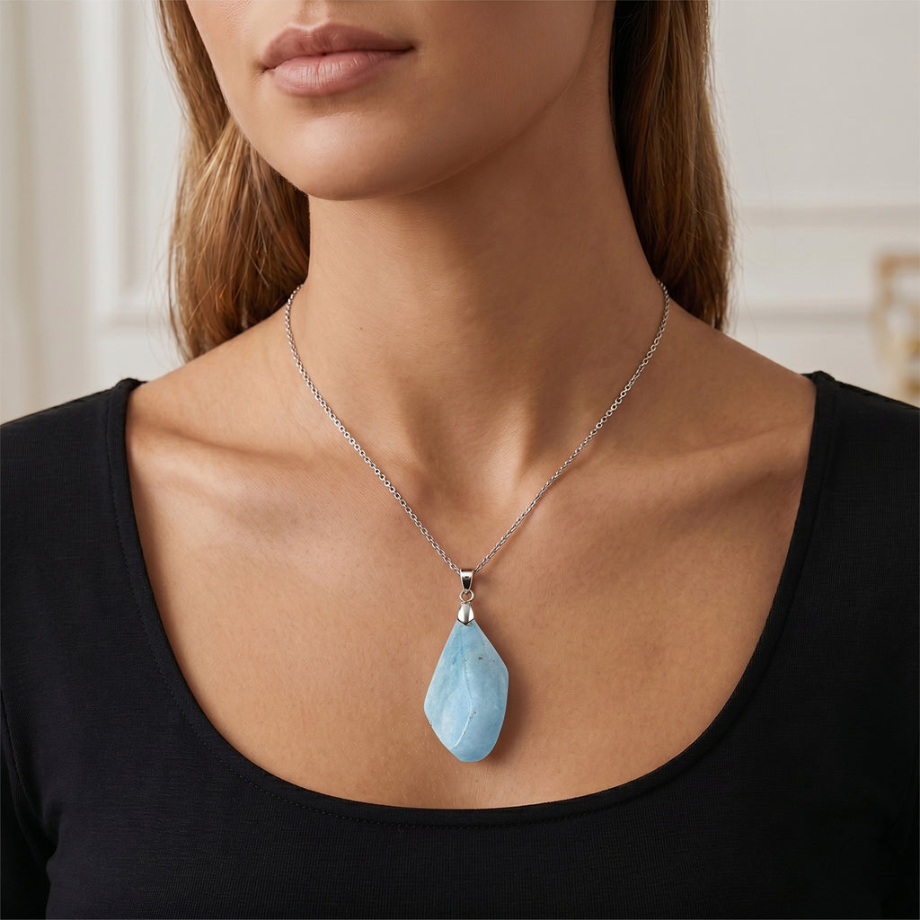 SAMBIA CLOSE OUT - Aquamarin Schmuckset ca. 50 cm ca. 60.00 ct