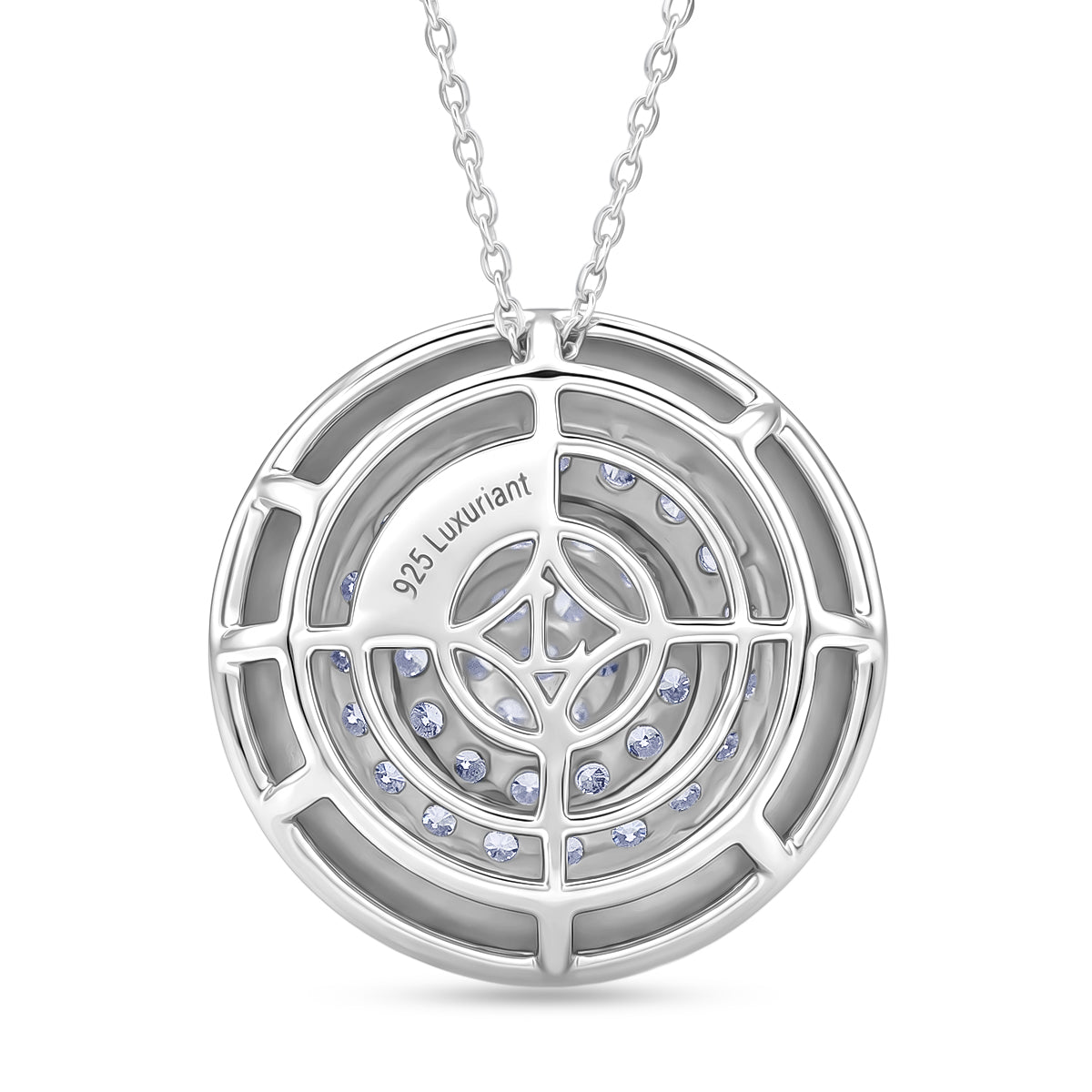 LUXURIANT DIAMOND - Lab Grown Diamant SI-GH SGL zertifiziert Schmuckset ca. 50 cm 925 Silber Rhodiniert ca. 1,00 ct.