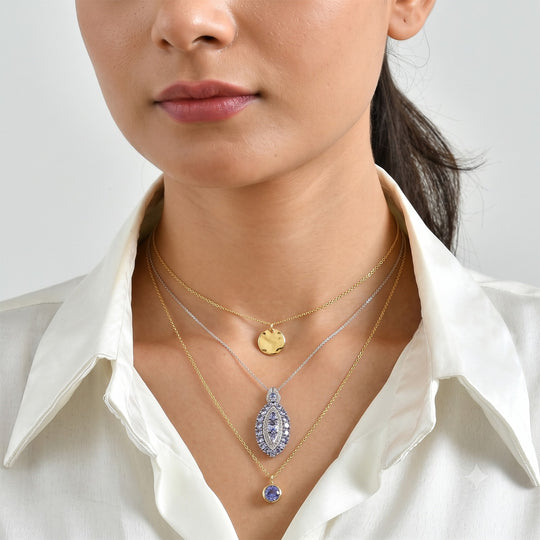 D'Joy Afrikanischer Rubin (Fissure gefüllt) Schmuckset ca. 50 cm 925 Silber Rhodiniert ca. 4.99 ct