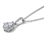 LUXURIANT DIAMOND - Lab Grown Diamant SI-GH Schmuckset ca. 50 cm 925 Silber Rhodiniert ca. 1,00 ct.