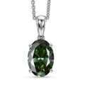 LUXURIANT DIAMOND - Lab Grown Grüner Diamant VS-EF Schmuckset ca. 50 cm ca. 2,00 ct.