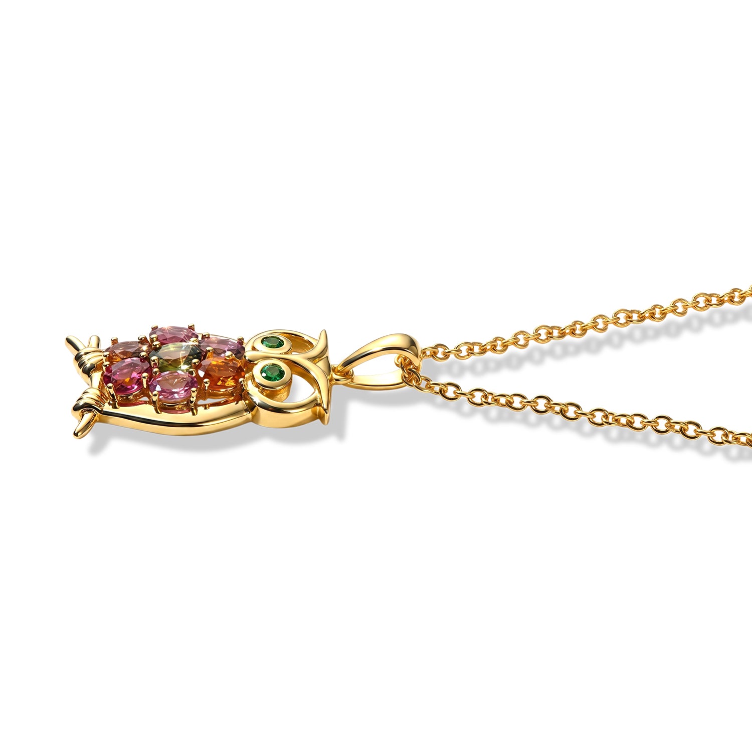 EVER TRUE AA Mehrfarbig-Turmalin, Natürlicher Chromdiopsid Schmuckset ca. 50 cm ca. 1,29 ct.