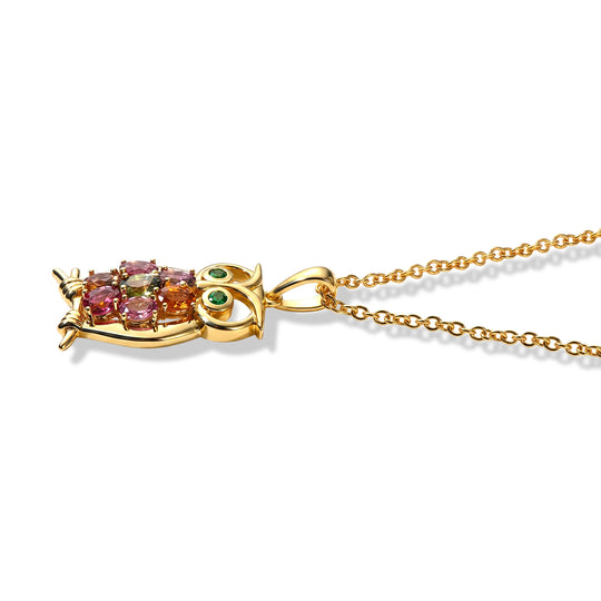 EVER TRUE AA Mehrfarbig-Turmalin, Natürlicher Chromdiopsid Schmuckset ca. 50 cm ca. 1,29 ct.