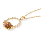 EVER TRUE AA Mehrfarbig-Turmalin Schmuckset ca. 50 cm ca. 2,05 ct.