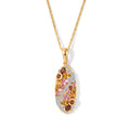 EVER TRUE AA Mehrfarbig-Turmalin Schmuckset ca. 50 cm ca. 2,38 ct.