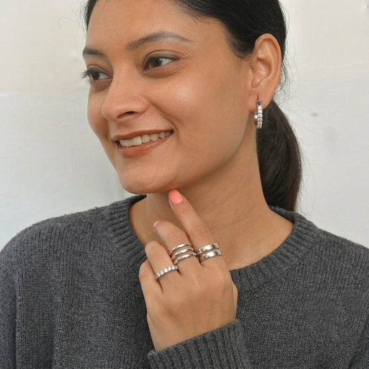 EVER TRUE Moissanit Schmuckset  (Größe 17) ca. 2,31 ct.