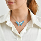 EVER TRUE AA Larimar Schmuckset ca. 50 cm ca. 13,09 ct.