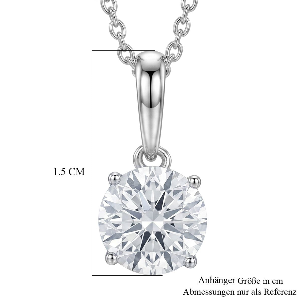 LUXURIANT DIAMOND - Lab Grown Diamant SI-GH Schmuckset ca. 50 cm ca. 1,04 ct.