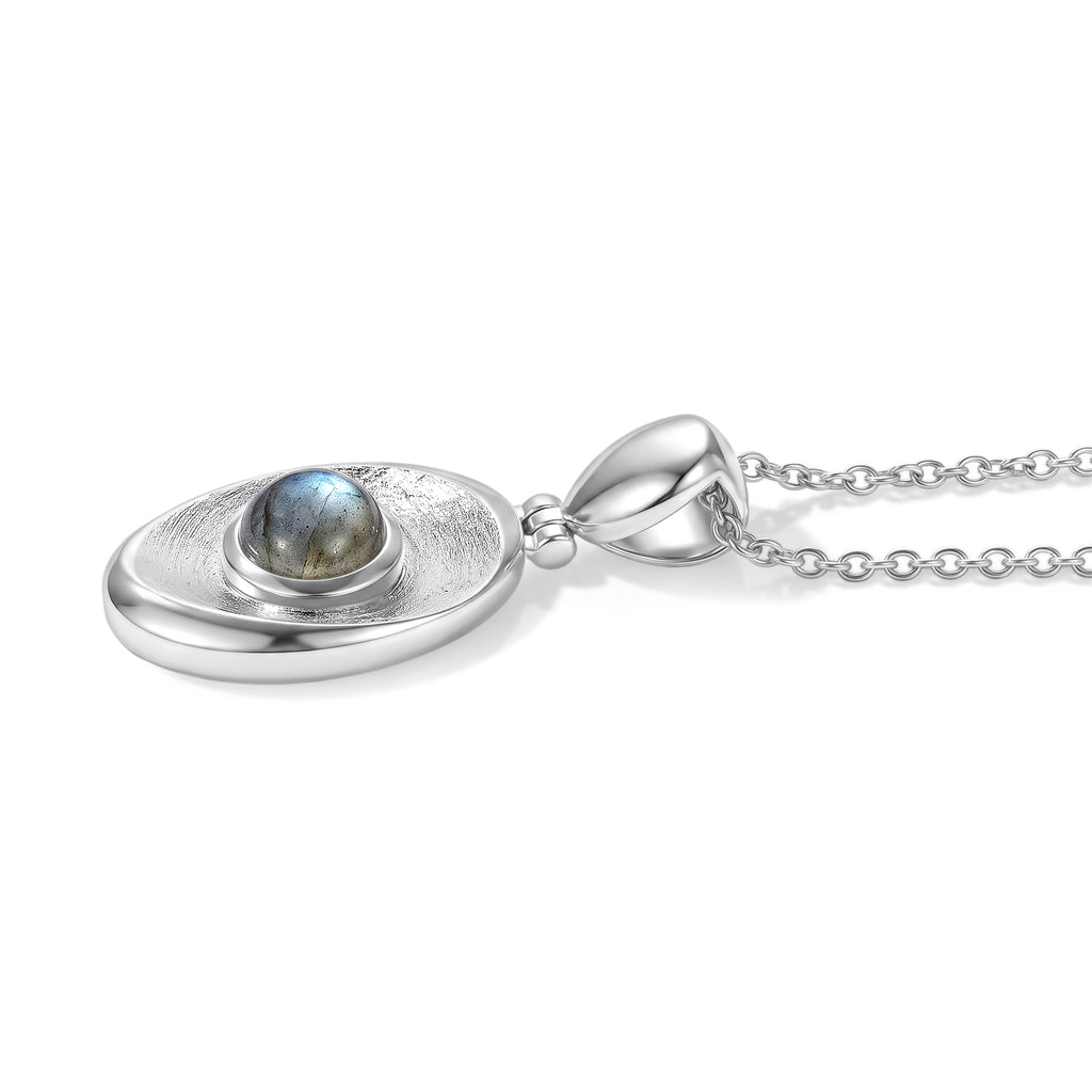EVER TRUE AAA Labradorit Schmuckset ca. 50 cm ca. 1,52 ct.