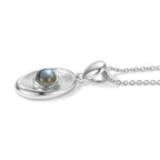 EVER TRUE AAA Labradorit Schmuckset ca. 50 cm ca. 1,52 ct.