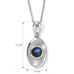 EVER TRUE AAA Labradorit Schmuckset ca. 50 cm ca. 1,52 ct.