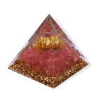 Rosa Quarz Schmuckset 316L Edelstahl Antikes Gold und Legierung Antikes Gold ca. 20.00 ct