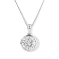 D'Joy Moissanit Schmuckset ca. 50 cm 925 Silber Rhodiniert ca. 4.65 ct