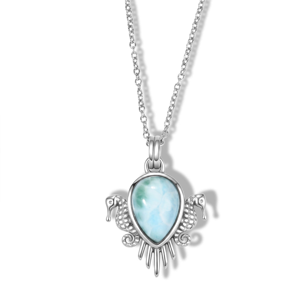 EVER TRUE AA Larimar Schmuckset ca. 50 cm ca. 6,54 ct.
