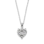 RADIANTA 2er Set GRA zertifiziert Moissanit (D-VVS) Schmuckset ca. 45 cm 925 Silber Rhodiniert ca. 6.26 ct