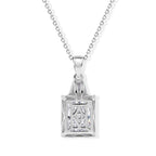 D'Joy Moissanit Schmuckset ca. 45 cm 925 Silber Rhodiniert ca. 7,17 ct.