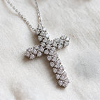 LUXURIANT DIAMOND - Lab Grown Diamant SI-GH Schmuckset SGL zertifiziert ca. 50 cm 925 Silber Rhodiniert ca. 1.00 ct