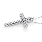 LUXURIANT DIAMOND - Lab Grown Diamant SI-GH Schmuckset SGL zertifiziert ca. 50 cm 925 Silber Rhodiniert ca. 1.00 ct