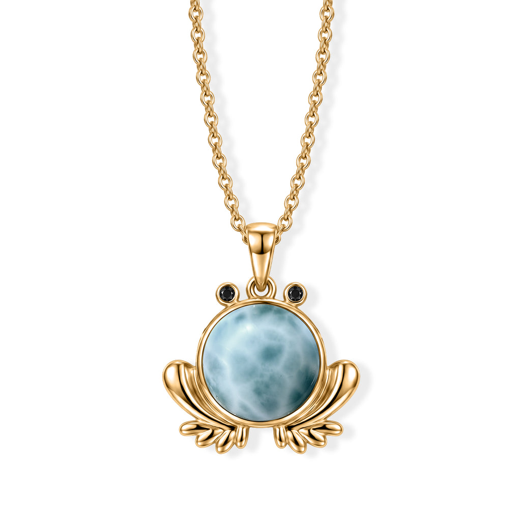 EVER TRUE AA Larimar, Schwarzer Spinell Schmuckset ca. 50 cm ca. 6,00 ct.