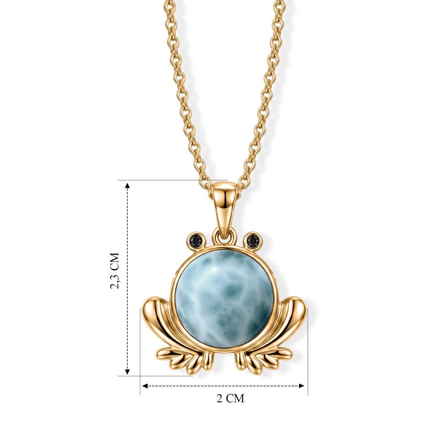 EVER TRUE AA Larimar, Schwarzer Spinell Schmuckset ca. 50 cm ca. 6,00 ct.