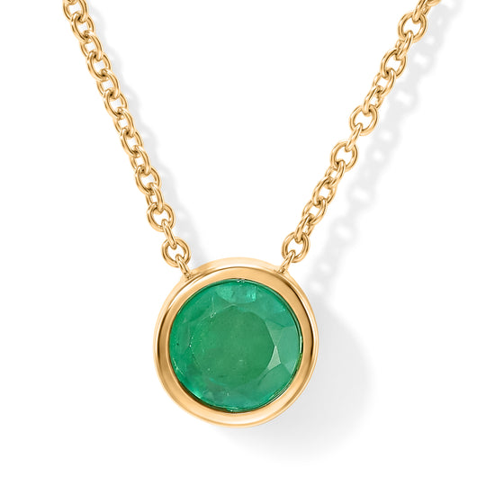 EVER TRUE 3er Set - Smaragd-Quarz Triplette Anhänger mit Kette, Ring und Ohrringe, ca. 50 cm (Größe 18.00) ca. 7.66 ct