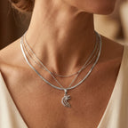 LUXURIANT DIAMOND - D'Joy Lab Grown Diamant Schmuckset ca. 50 cm 925 Silber Rhodiniert ca. 0.27 ct