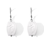 D'Joy 307 ct. natürliches weiße Jade Schmuckset, 925 Silber rhodiniert