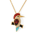 EVER TRUE Mosambik Granat, Weißer Zirkon Schmuckset ca. 50 cm ca. 2,29 ct.