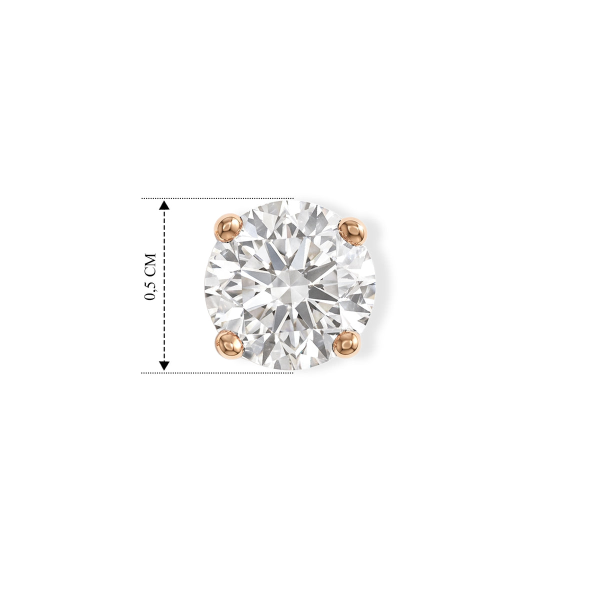 D'Joy Moissanit Schmuckset 925 Silber 750 Rosévergoldet, 925 Silber 750 Vergoldet, 925 Silber Rhodiniert ca. 3,00 ct.