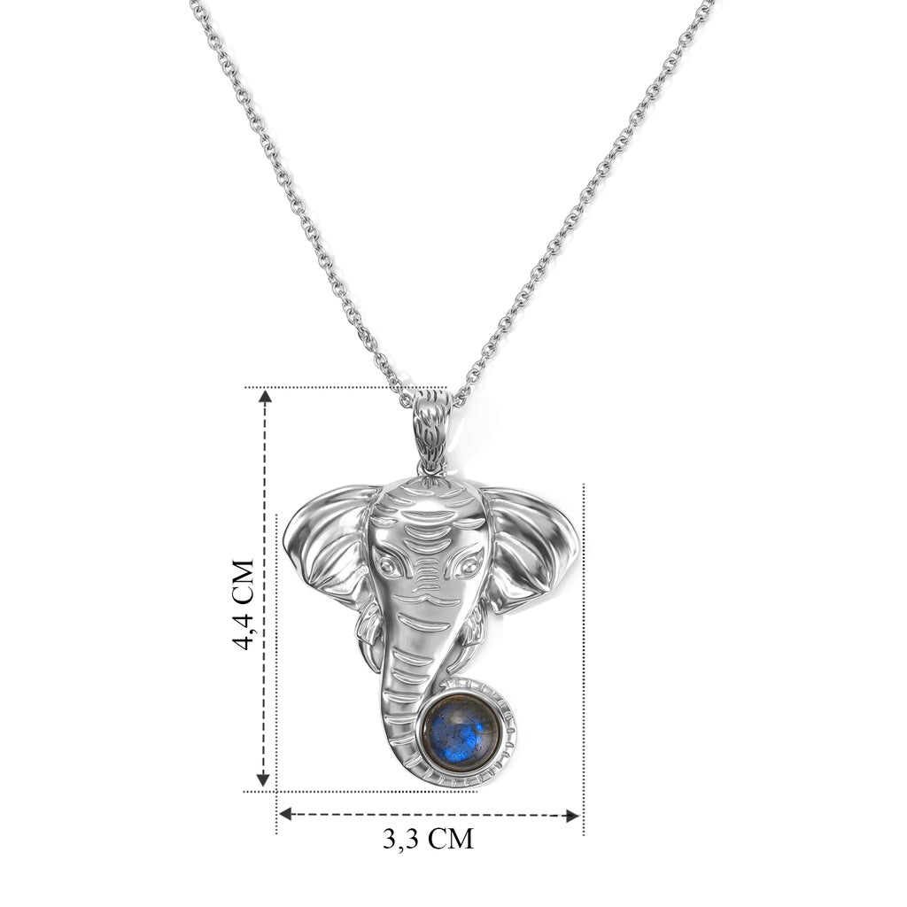 EVER TRUE AAA Labradorit Schmuckset ca. 50 cm ca. 2,47 ct.
