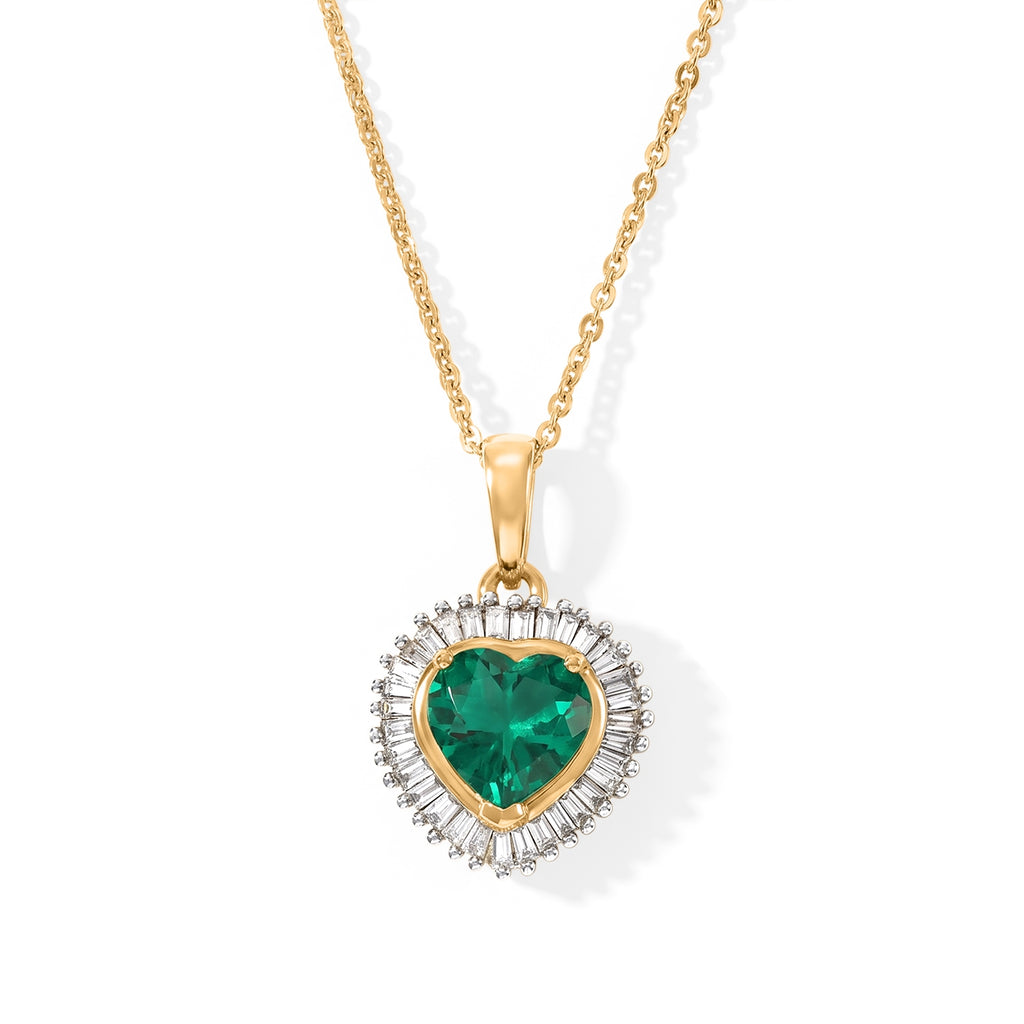 LUXURIANT DIAMOND - 925 Silber 750 Gelbgold vermeil Schmuckset ca. 50 cm ca.