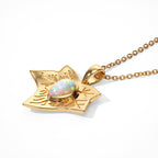 EVER TRUE AAA Natürlicher, äthiopischer Welo Opal Anhänger mit Kette,  (9-14 Werktage Lieferzeit) ca. 50 cm ca. 1.05 ct