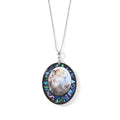 EVER TRUE Kamee, Abalone Muschel Schmuckset ca. 50 cm ca. 0,02 ct.