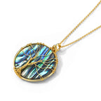 EVER TRUE Abalone Muschel Schmuckset ca. 50 cm ca. 0,01 ct.