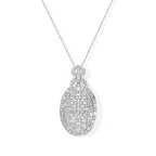 D'Joy Moissanit Schmuckset ca. 50 cm 925 Silber Rhodiniert ca. 4,95 ct.