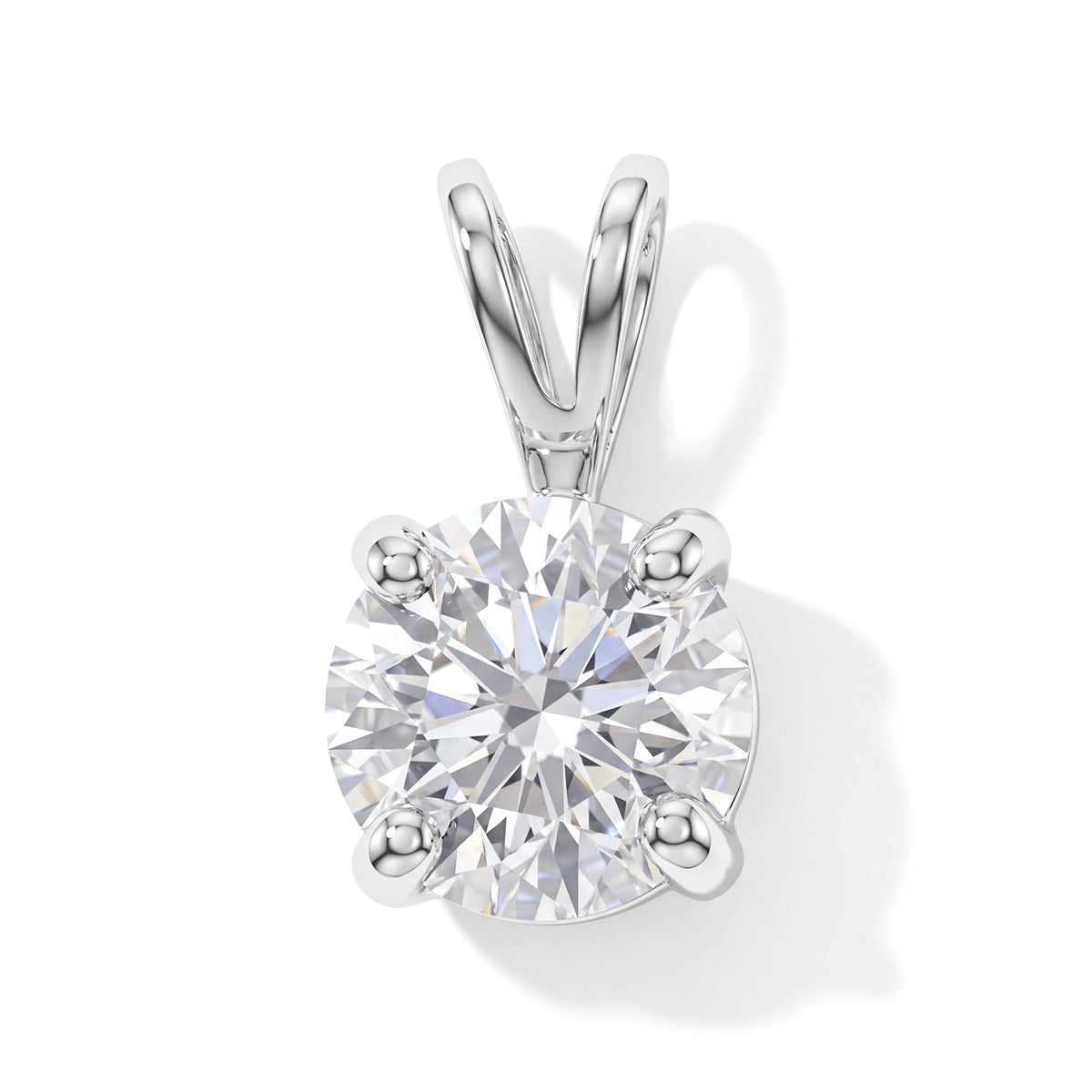 VS Moissanit GRA zertifiziert Schmuckset 925 Silber Platiniert ca. 1,67 ct.