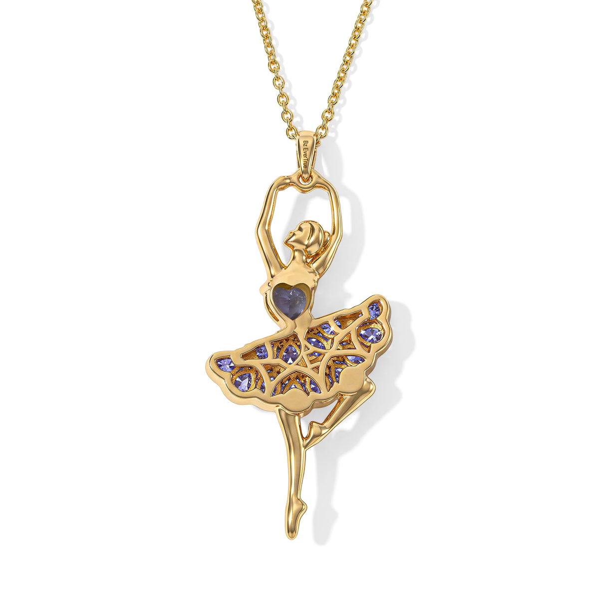 EVER TRUE Tansanit Schmuckset ca. 50 cm ca. 2,80 ct.